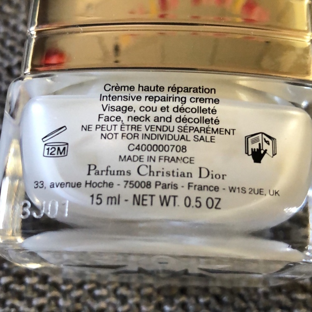 DIOR Prestige LA Creme Skincare 15ml 0.5Oz  Deluxe Authentic New - Picture 11 of 12